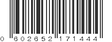 UPC 602652171444