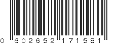 UPC 602652171581