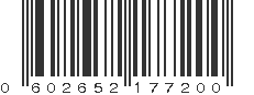 UPC 602652177200