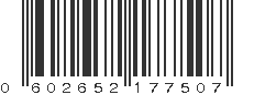 UPC 602652177507