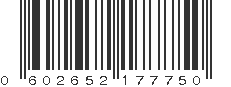 UPC 602652177750