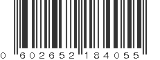 UPC 602652184055