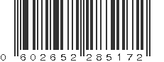 UPC 602652285172