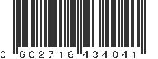 UPC 602716434041