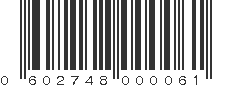 UPC 602748000061