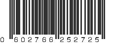 UPC 602766252725