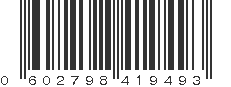 UPC 602798419493