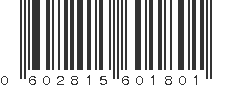 UPC 602815601801