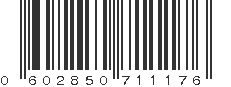 UPC 602850711176