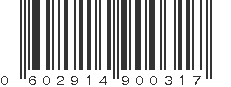 UPC 602914900317