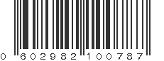 UPC 602982100787