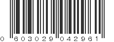 UPC 603029042961