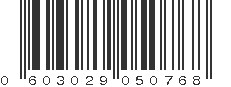 UPC 603029050768