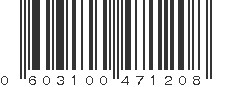 UPC 603100471208