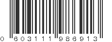 UPC 603111986913