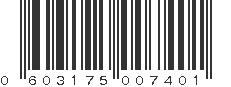 UPC 603175007401