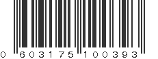 UPC 603175100393