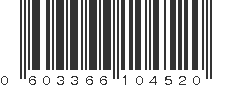 UPC 603366104520