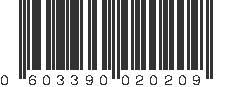 UPC 603390020209