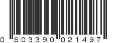 UPC 603390021497