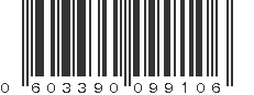 UPC 603390099106