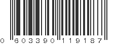 UPC 603390119187