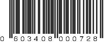 UPC 603408000728