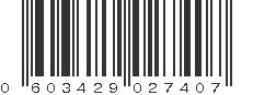 UPC 603429027407