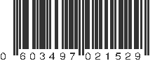 UPC 603497021529