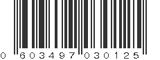 UPC 603497030125