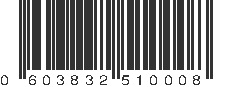 UPC 603832510008