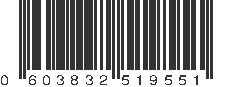 UPC 603832519551