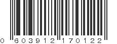 UPC 603912170122