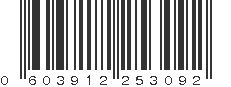 UPC 603912253092