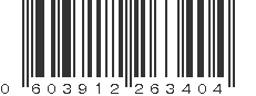 UPC 603912263404