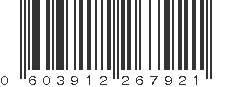 UPC 603912267921