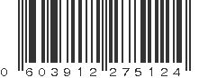 UPC 603912275124