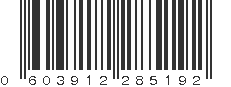 UPC 603912285192