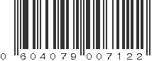 UPC 604079007122