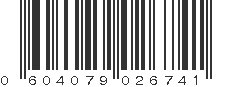 UPC 604079026741