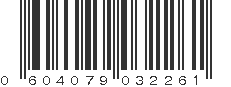 UPC 604079032261