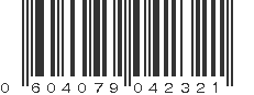 UPC 604079042321