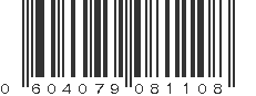 UPC 604079081108