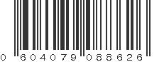 UPC 604079088626