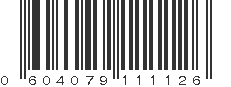 UPC 604079111126