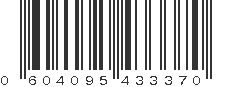 UPC 604095433370