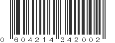 UPC 604214342002