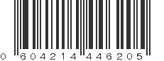 UPC 604214446205