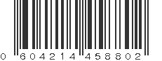 UPC 604214458802