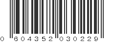 UPC 604352030229